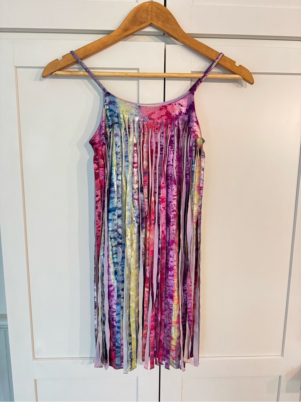 LesTout Petits Fabulous fringe girls tween dress